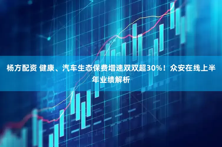 杨方配资 健康、汽车生态保费增速双双超30%！众安在线上半年业绩解析